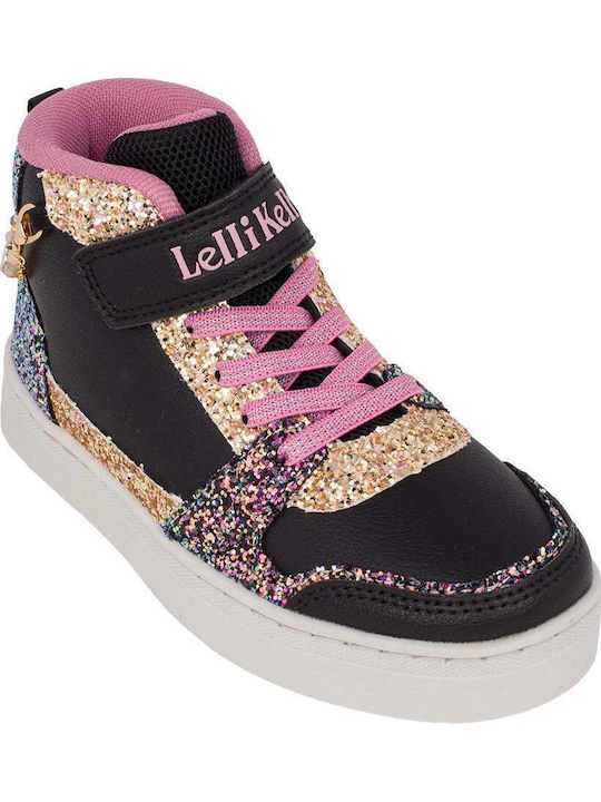 Gioiello Παιδικά Sneakers High με Σκρατς Μαύρα