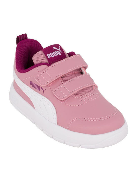 Courtflex V3 V Inf Kids Sneakers with Scratch Pink