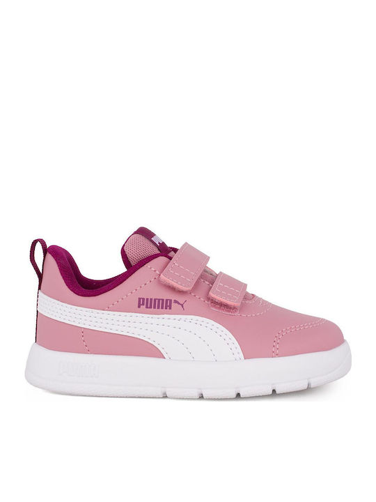 Courtflex V3 V Inf Kids Sneakers with Scratch Pink