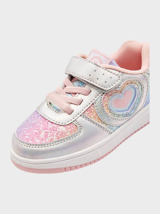 Παιδικά Sneakers με Σκρατς & Φωτάκια Πολύχρωμα