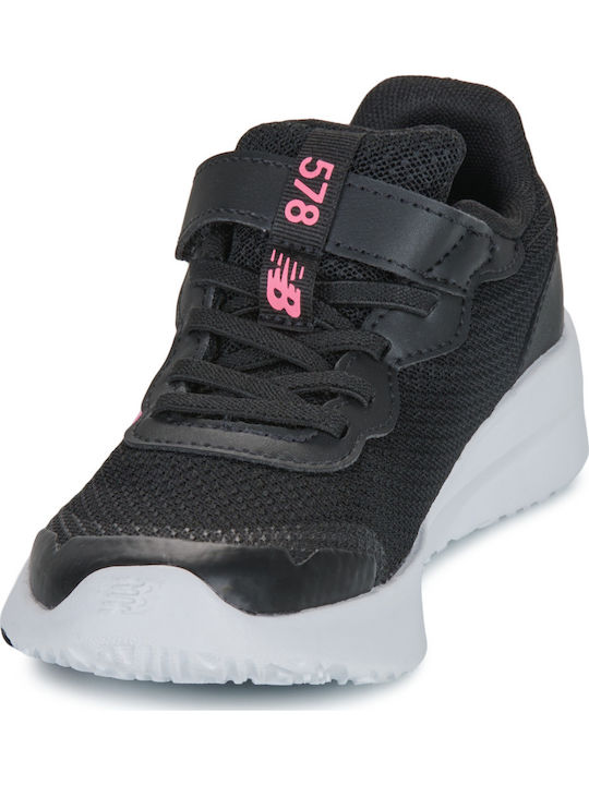 Παιδικά Sneakers με Σκρατς Μαύρα