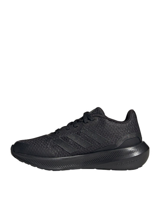 Runfalcon 3.0 K Αθλητικά Παιδικά Παπούτσια Running με Κορδόνια Μαύρα