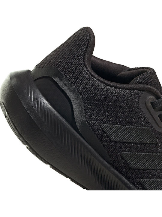 Runfalcon 3.0 K Αθλητικά Παιδικά Παπούτσια Running με Κορδόνια Μαύρα
