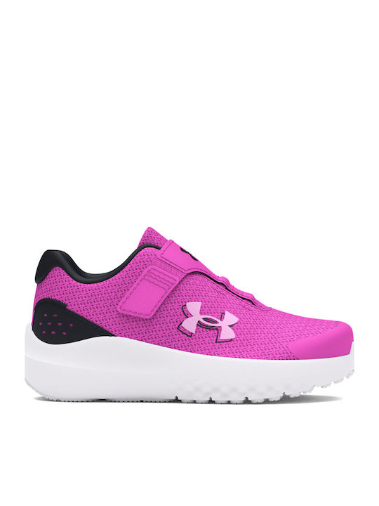 Surge 4 INF Kids Sports Shoes Running with Hoop & Loop Closure Purple