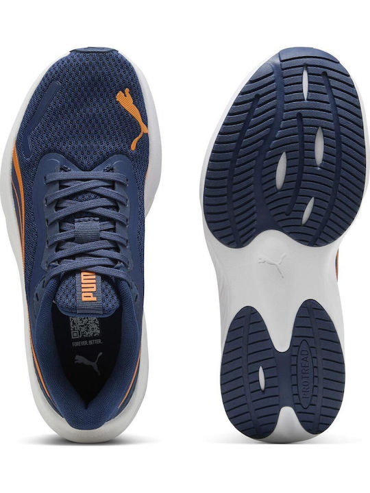 Lite Jr Kids Sports Shoes Running with Laces Navy Blue