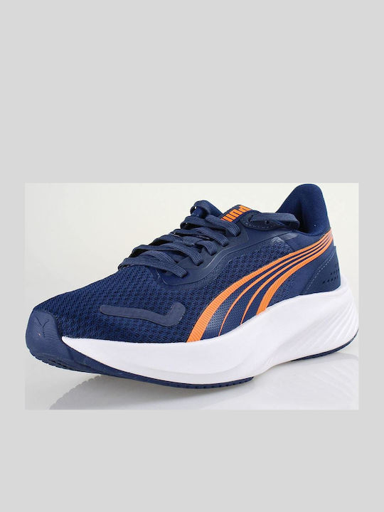 Lite Jr Kids Sports Shoes Running with Laces Navy Blue