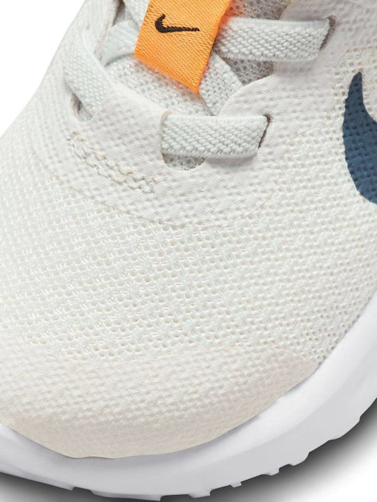 Revolution 6 Детски спортни обувки Running с Велкро Summit White / Diffused Blue