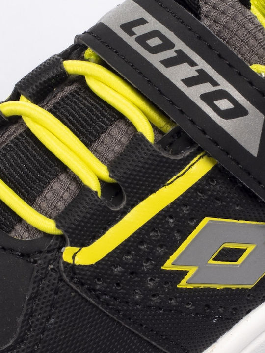 Spacelite Wasserdicht Kinder Sportschuhe Laufen mit Bügel- und Schleifenverschluss Schwarz