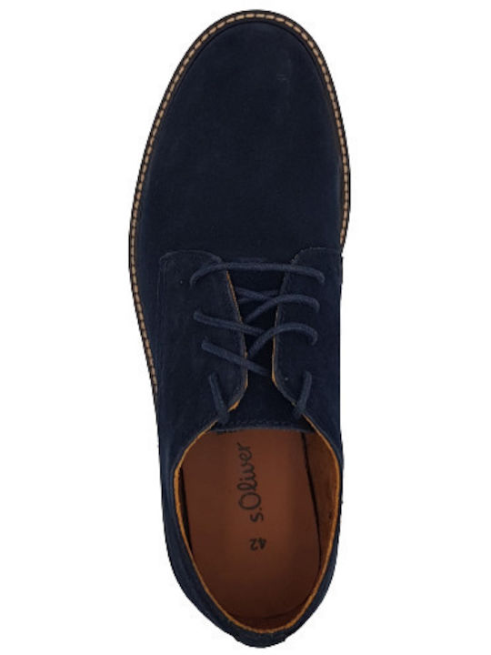 Pantofi Oxford Barbati Albastru
