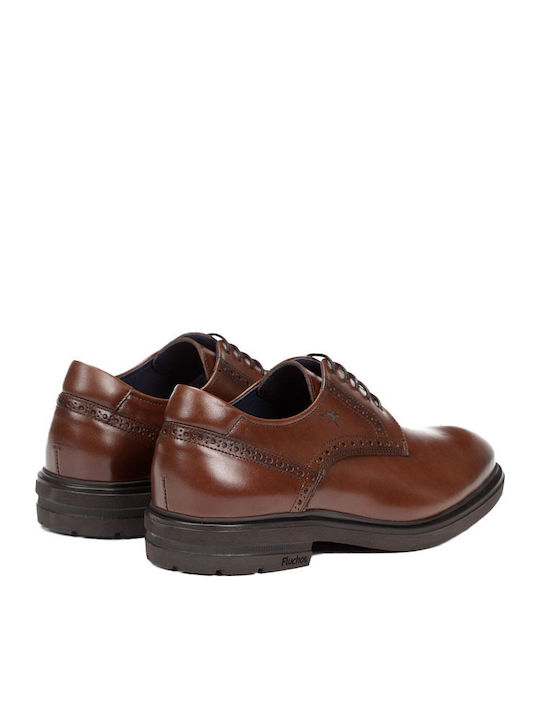 Leder Herren Oxfords Braun
