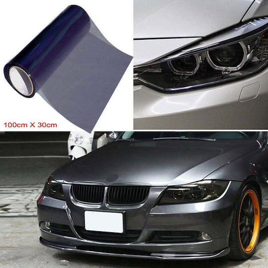 Carsun Μεμβράνη Φαναριών Φιμέ Αυτοκινήτου 30x100cm C075-2 Car Light Film