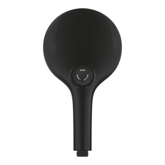 Rainshower Aqua 130 Τηλεφωνο Ντους Τριων Λειτουργιων Phantom Black 101676kf00 Grohe