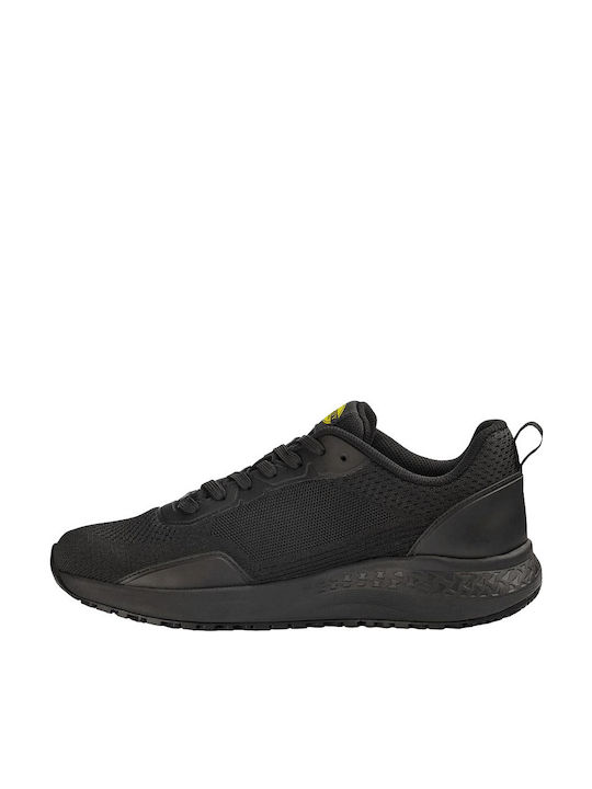 Utility Diadora Crew Low Work Black with Certification ESD ,SR