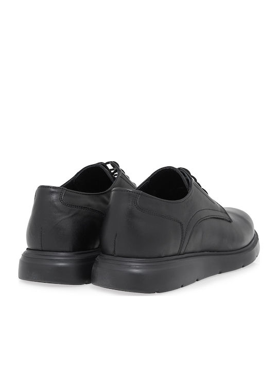 Men's Leather Casual Shoes Black