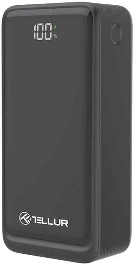 Tellur PD303 Външна Батерия 30000mAh 22.5W Power Delivery Бързо Зареждане Черна