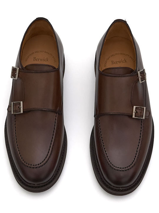 Handgefertigt Leder Herrenschuhe Braun