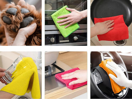 Verk Group Cleaning Set 6 Microfiber Cloths Impeccable Cleaning 5907451371190