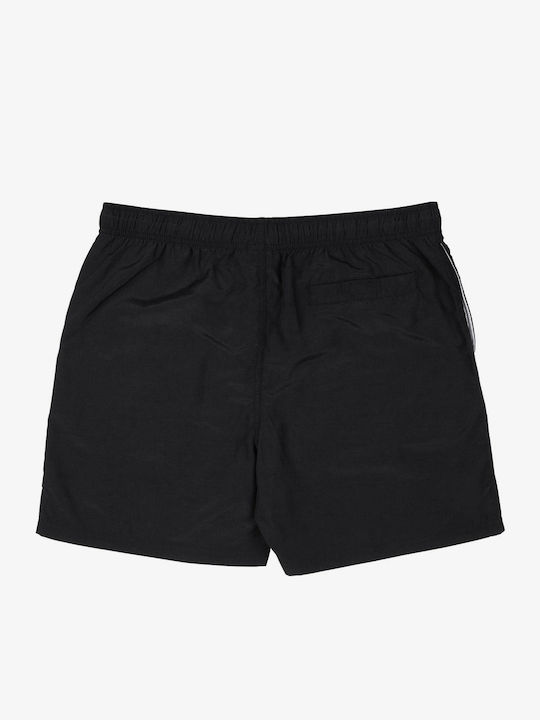 Classic Dot Men's Swimwear Shorts Black with Patterns