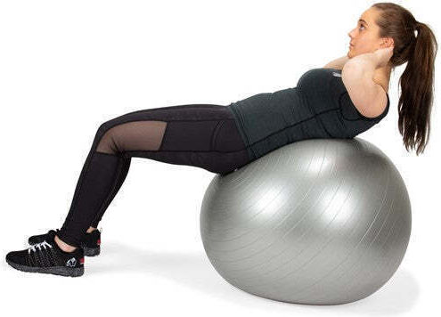Virtufit Μπάλα Pilates 65cm , 1.1kg σε Γκρι Χρώμα