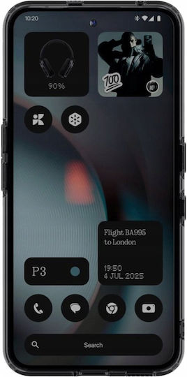 Spigen Ultra Hybrid Zero One Back Cover Σιλικόνης / Πλαστικό Μαύρο (Nothing Phone (3))