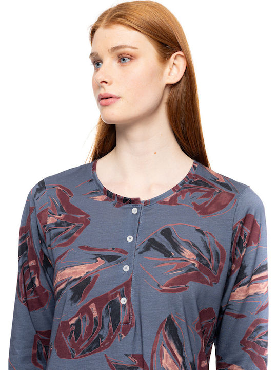 Pink Label Winter Damen Pyjama-Set