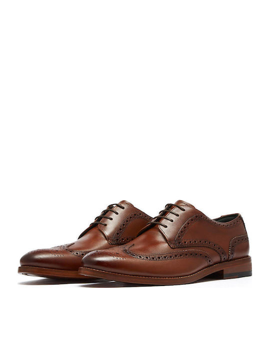 CraftJames Tip Men's Leather Oxfords Tabac Brown