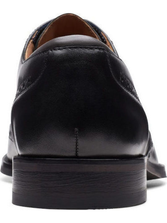 Craft Arlo Men's Leather Oxfords Black