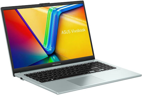 Asus VivoBook Go 15 E1504FA-BQ2345 15.6" (Ryzen 3-7320U/8GB/512GB SSD/Без операционна система) Зелено сиво (BG Клавиатура)