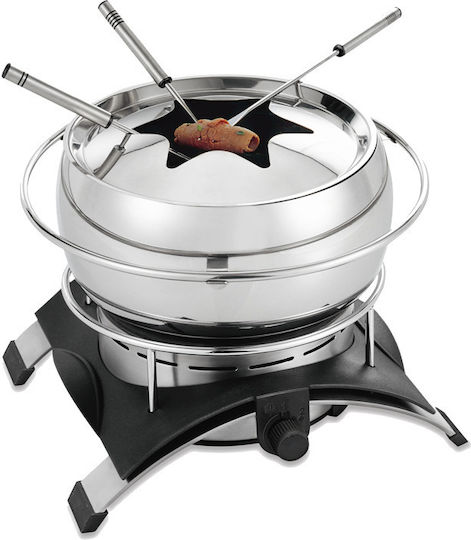 Novis Vas pentru Fondue Electric din Oțel Inoxidabil Argintiu 28.4x25.2x27.8buc