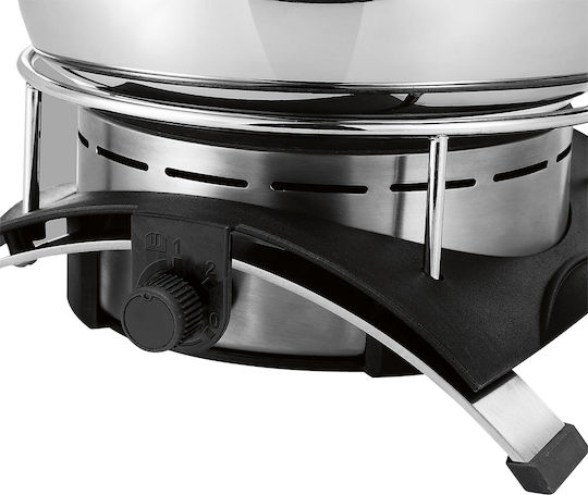 Novis Vas pentru Fondue Electric din Oțel Inoxidabil Argintiu 28.4x25.2x27.8buc