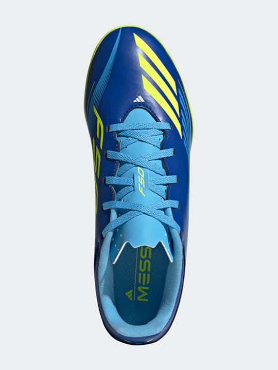 adidas F50 Messi Club Football Shoes with Molded Cleats Multicolour
