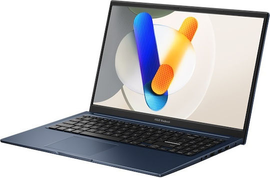 Asus Vivobook 15 X1504VA-BQ2626 15.6" (i3-1315U/16GB/512GB SSD/Без операционна система) Тихо синьо (Кирилица Клавиатура)