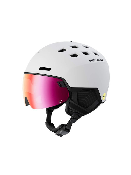 Head Radar 5k Men's Helmet for Ski & Snowboard White