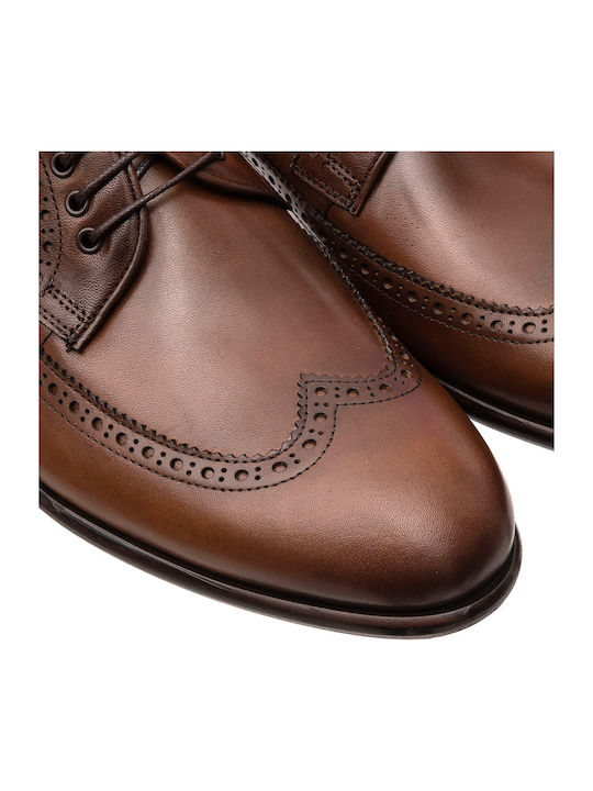 4684 Leder Herren Oxfords Tabac Braun