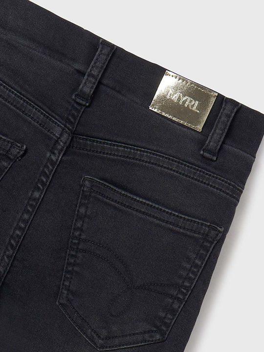 Mayoral Basic Kids' Jeans Trousers Black