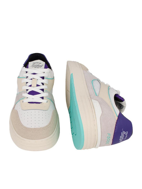 F5000 Macclesfield Ανδρικά Sneakers Λευκά