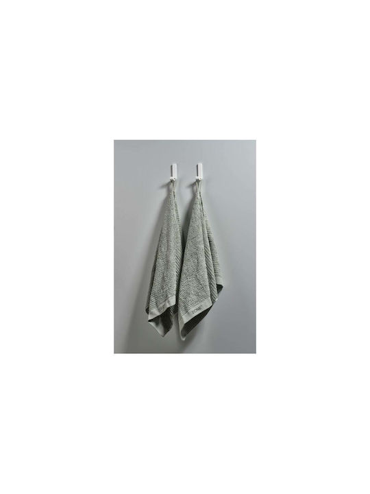 Zone Denmark Badezimmerhaken Magnetisch Set 2 Stück 9 cm Loop Eukalyptus