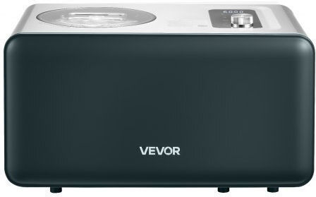 Vevor Παγωτομηχανή 1.5lt Μαύρη