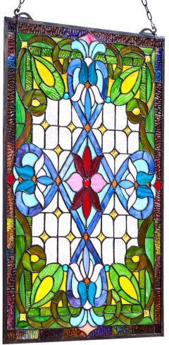 Vevor Hanging Handmade Wall Decor Made of Glass 29x17cm