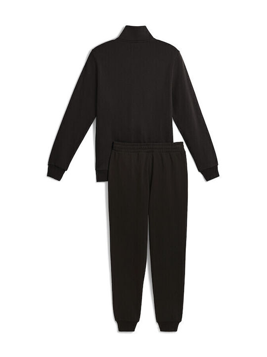 Tracksuit with Elastic Black
