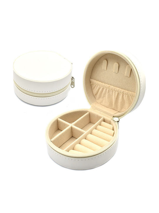 Awear Travel Jewellery Box White Awear Travel Jewellery Box White
