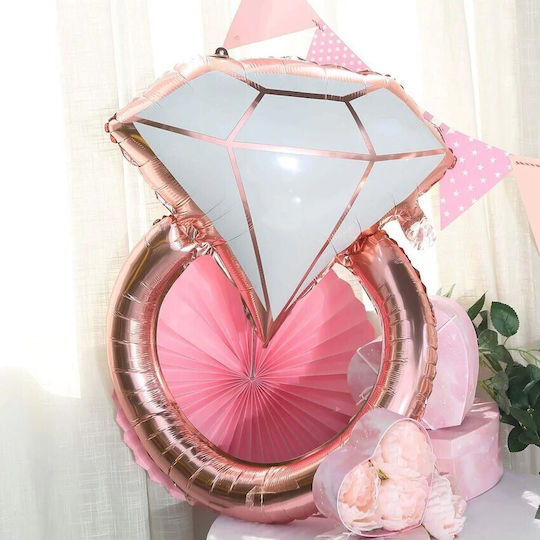 Wedding Balloon Foil Jumbo Pink 60cm