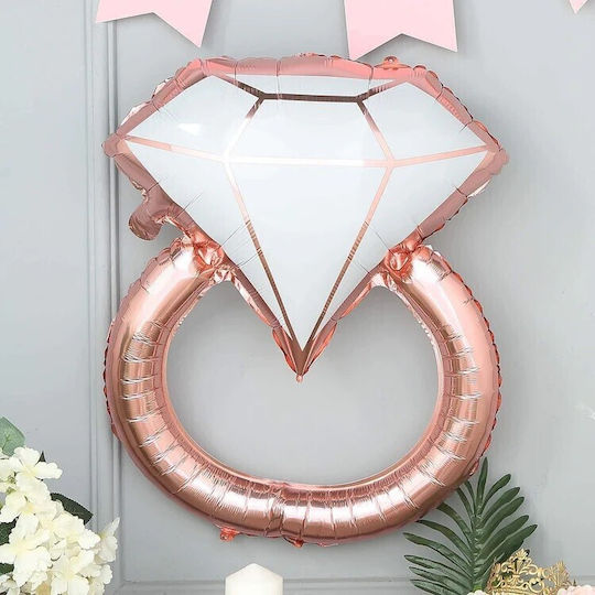 Wedding Balloon Foil Jumbo Pink 60cm