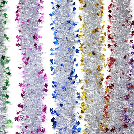 Crăciun Ghirlande Iluminată Plastică Violet 200cm 1buc