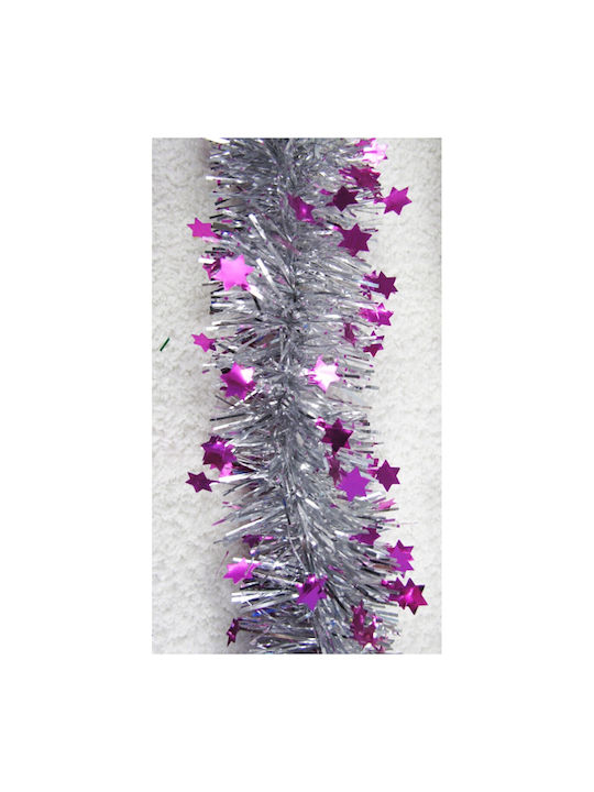 Weihnachtliche Girlande Beleuchtet Plastik Lila 200cm 1Stück