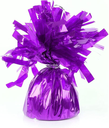 Greutate Baloane Heliu Flippy Folie Franjuri 170g 13 X 5 X 3 Cm Violet