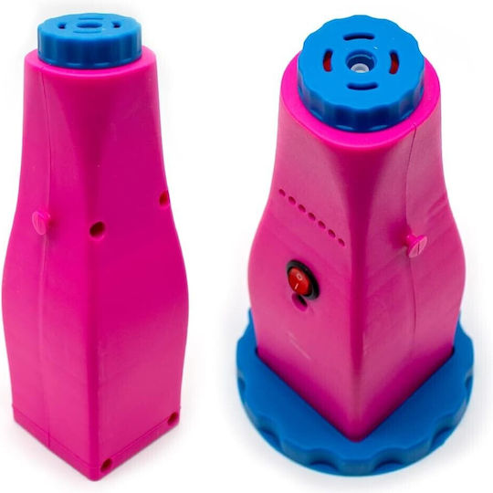 Pompa Electrică De Umflare Baloane Plastic Baterie 3-4h Autonomie Portabil Roz