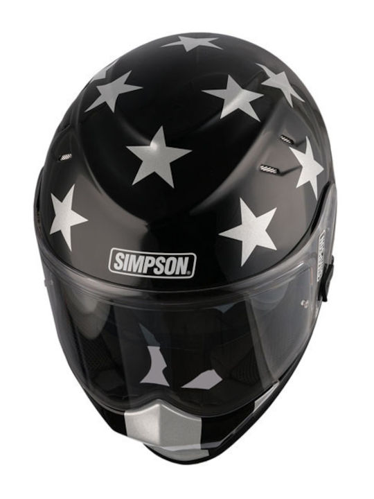 Simpson Venom Stingrae Motorradhelm Vollgesicht ECE 22.06