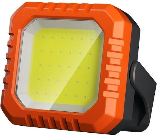 Lumină de lucru și de sit, cu baterie Lanternă Brevet LED IPX5 cu Luminozitate Maximă 500lm Portocaliu