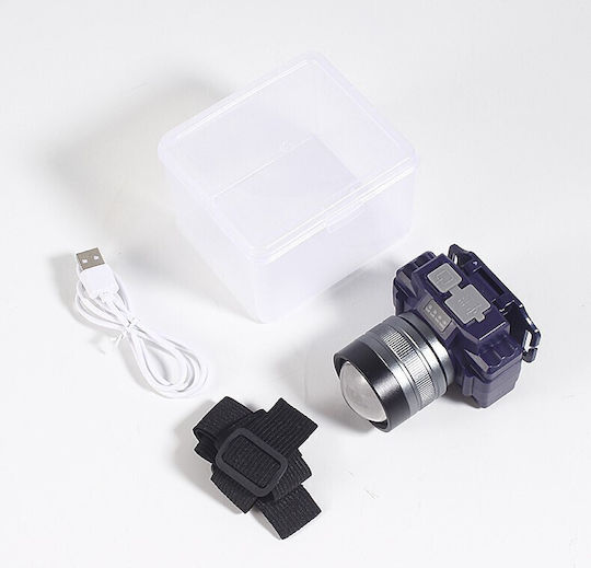 Stirnlampe LED IP65 Blau